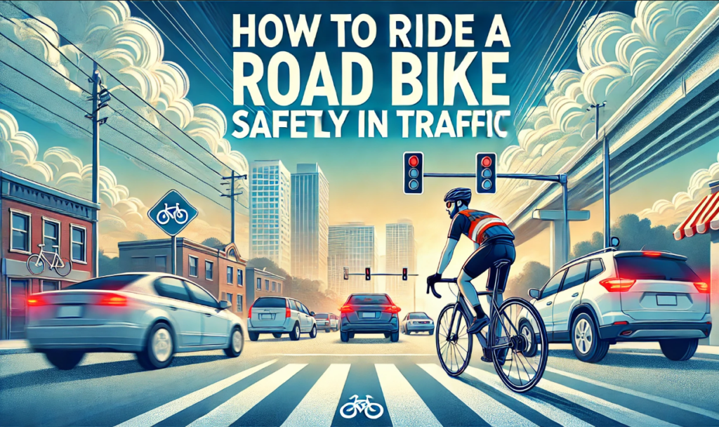 How to Ride a Road Bike Safely in Traffic