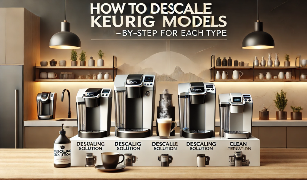 How to Descale Keurig Models (Step-by-Step for Each Type)