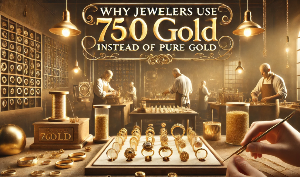 Why Jewelers Use 750 Gold Instead of Pure Gold